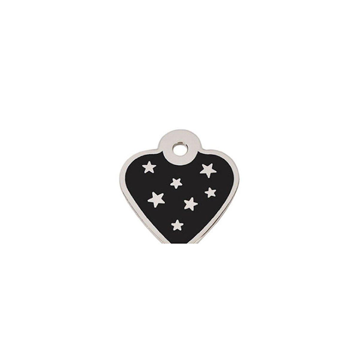 Placa identificativa para collar Imarc PetScribe Passion Negro Plata