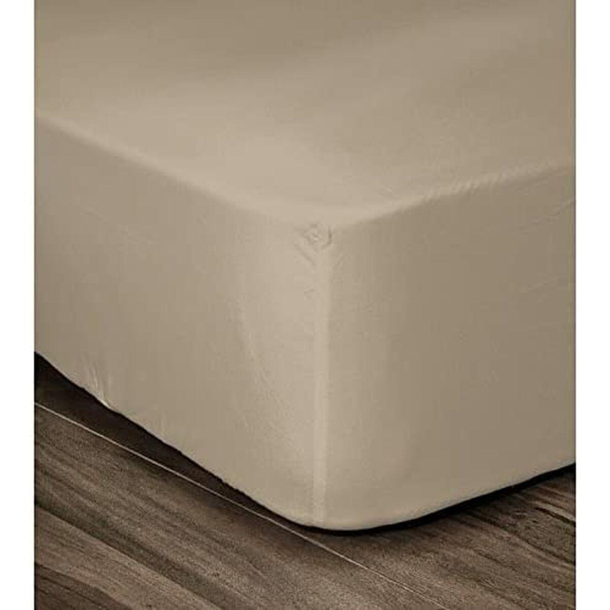 Sábana Bajera Lovely Home Beige Cama individual 90 x 190