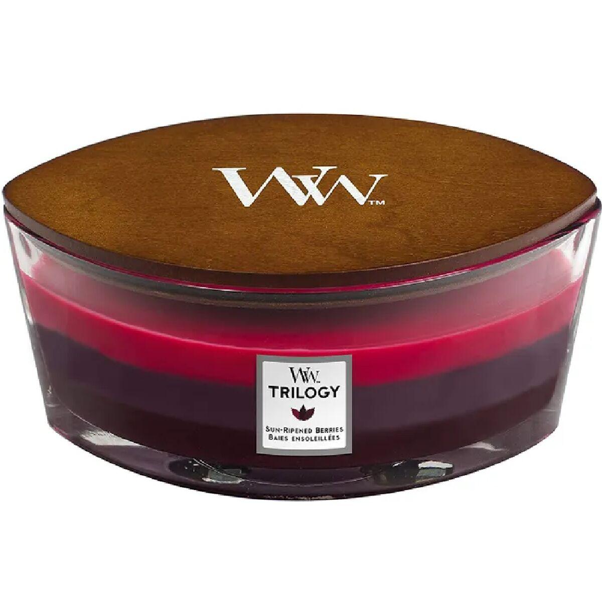 Vela Perfumada Woodwick Trilogy Ellipse Candles