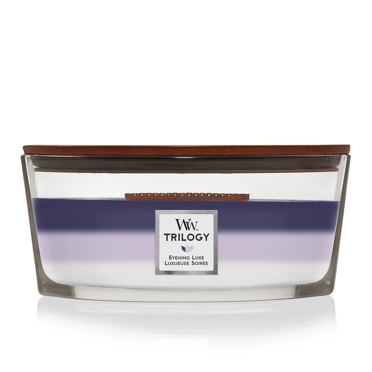 Vela Perfumada Woodwick Trilogy Ellipse Candles 453 g