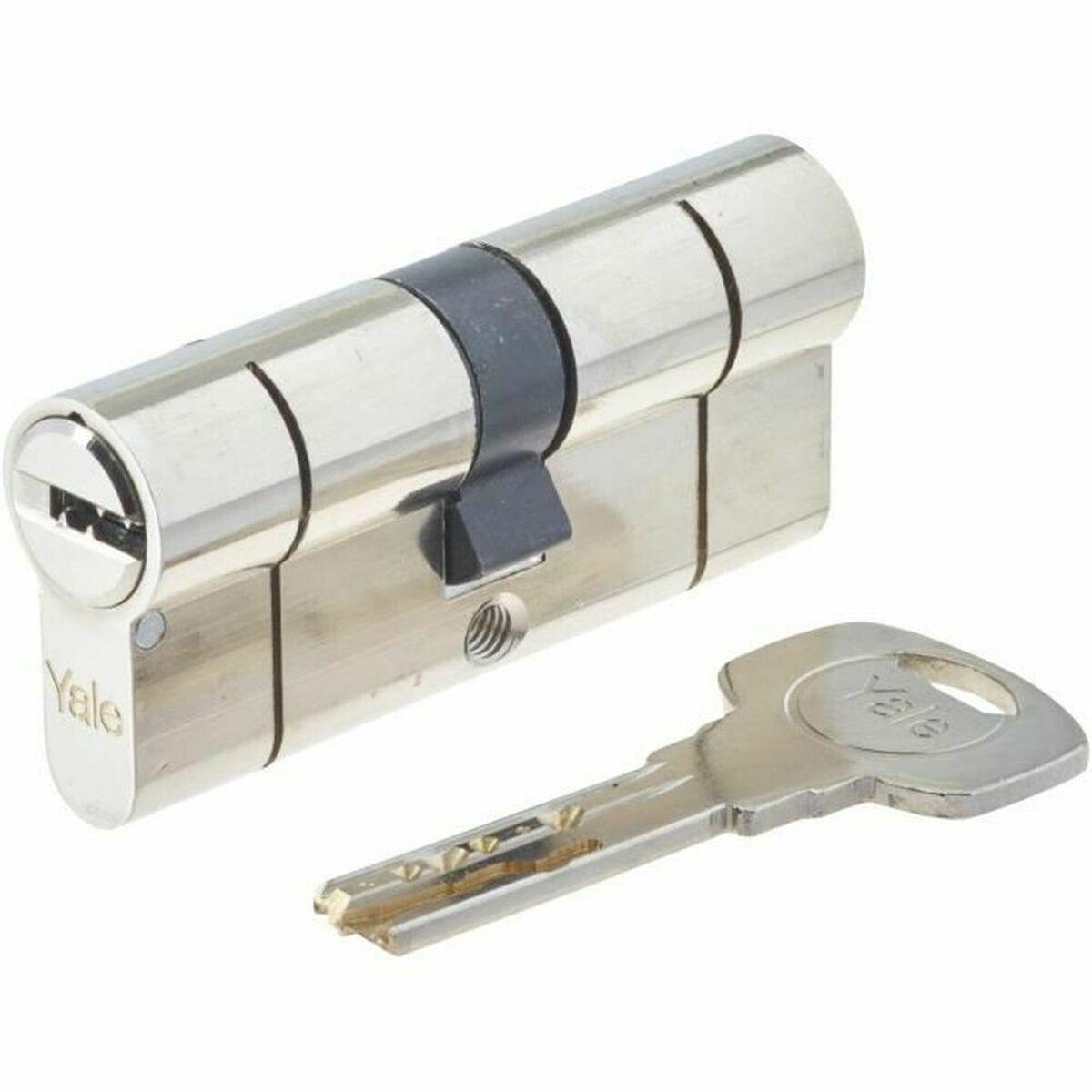 Cilindro de seguridad Yale YC2100 DB 35X35 NI 35 x 35 mm Latón