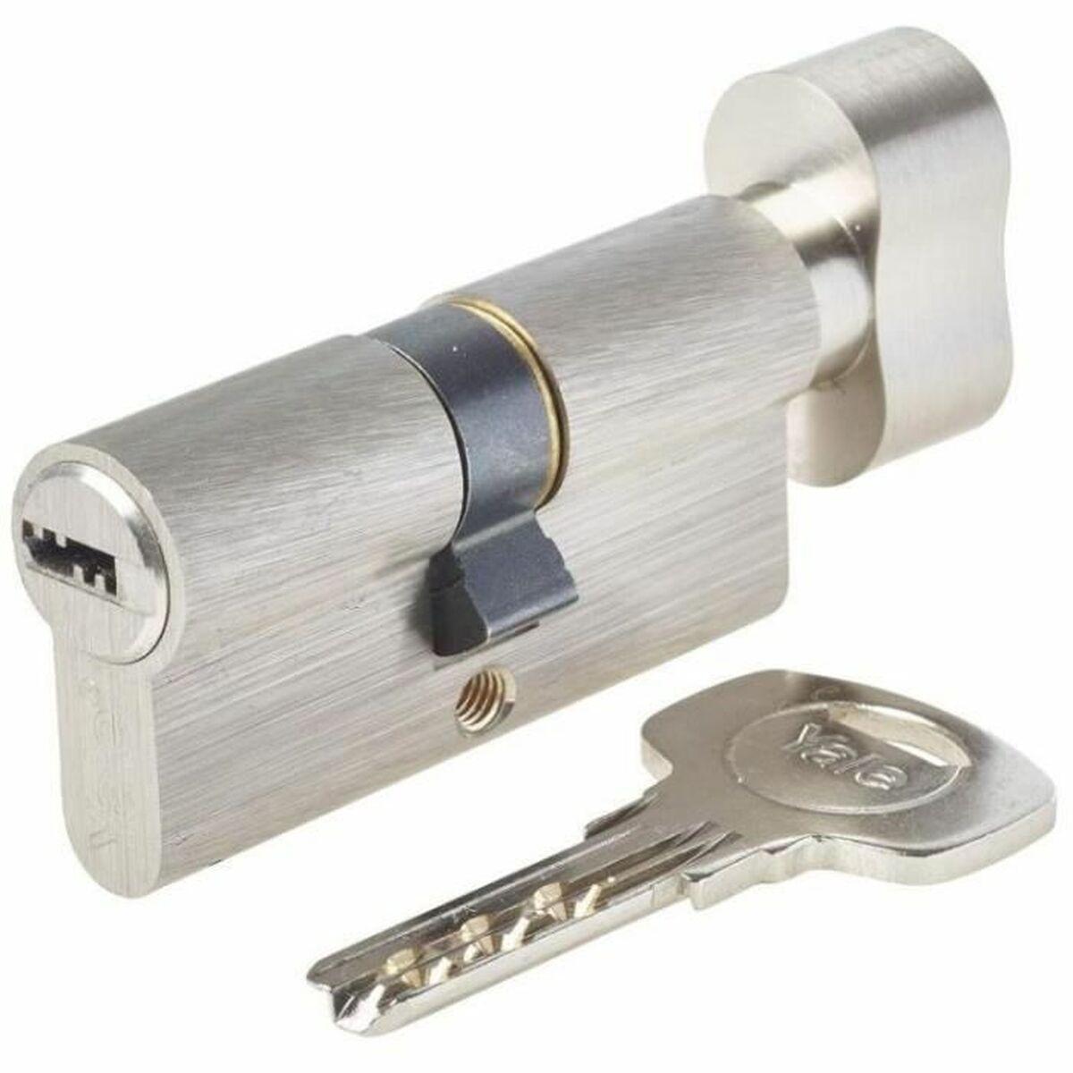 Cilindro de seguridad Yale 30 x 30 mm Latón