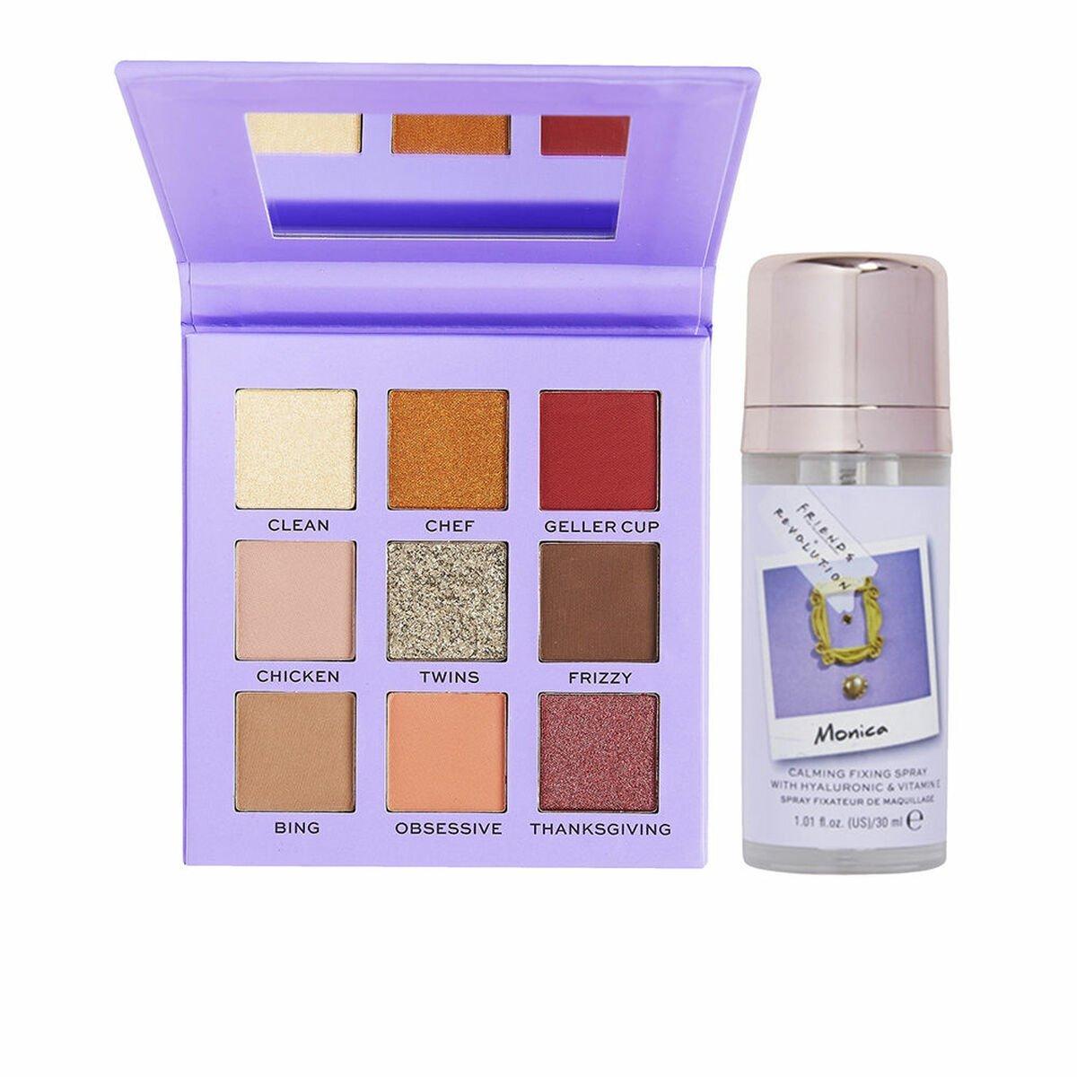 Set de Maquillaje Revolution Make Up Friends X Revolution Rojo Beige 2 Piezas
