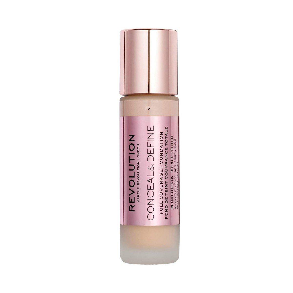 Base de Maquillaje Fluida Revolution Make Up Conceal Define Nº F5 23 ml