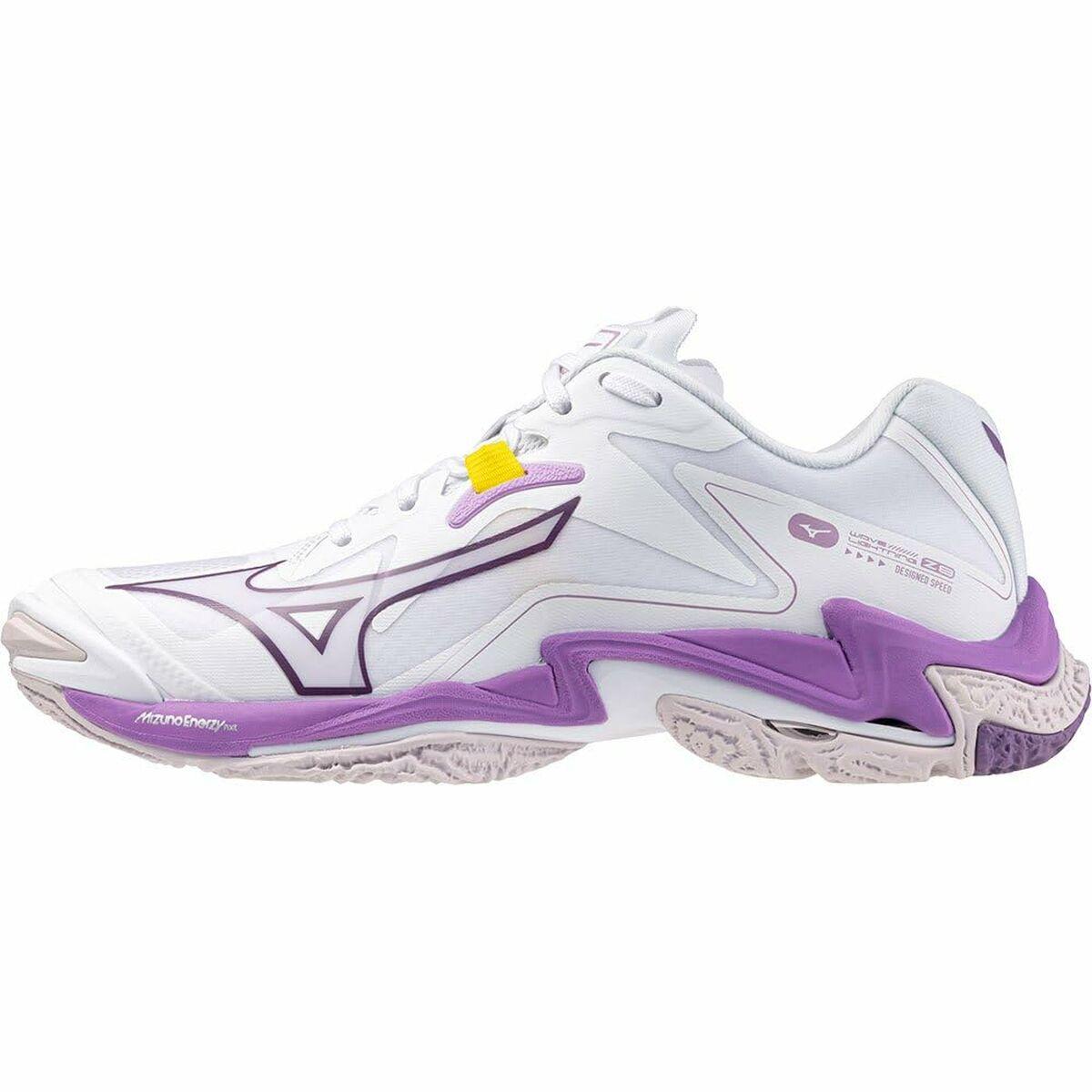 Zapatillas de Fútbol Sala para Adultos Mizuno Wave Lightning Z8 Blanco