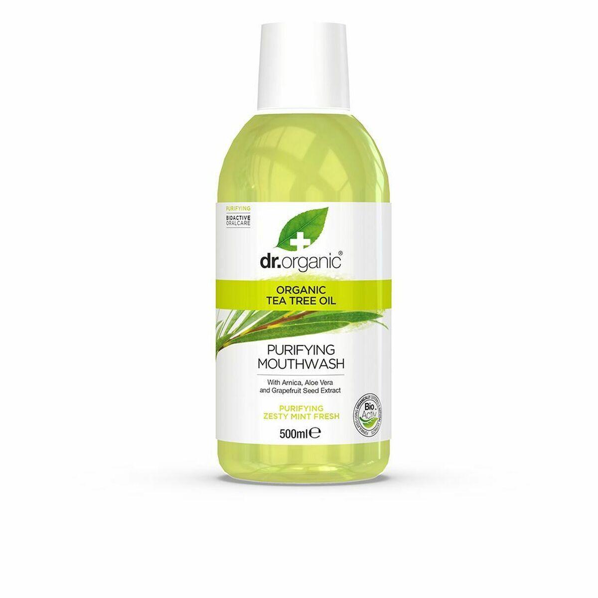 Enjuague Bucal Dr.Organic Bioactive Organic 500 ml Aceite de árbol de té