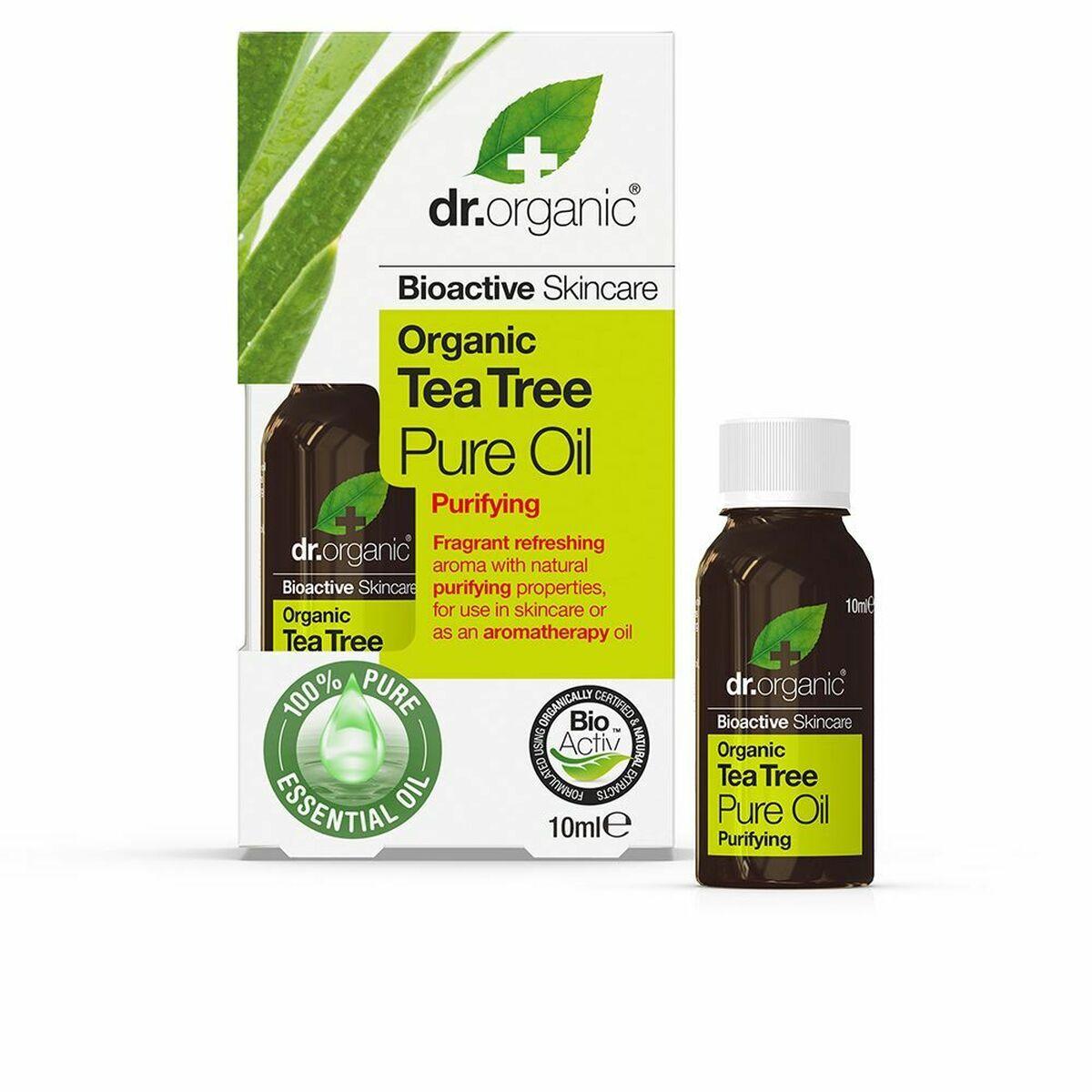 Aceite Facial Dr.Organic Bioactive Organic 10 ml Calmante Árbol de té
