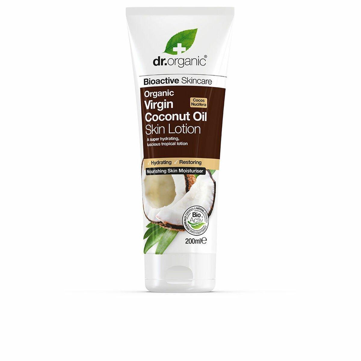 Loción Corporal Hidratante Dr.Organic DR00367 200 ml Aceite de coco