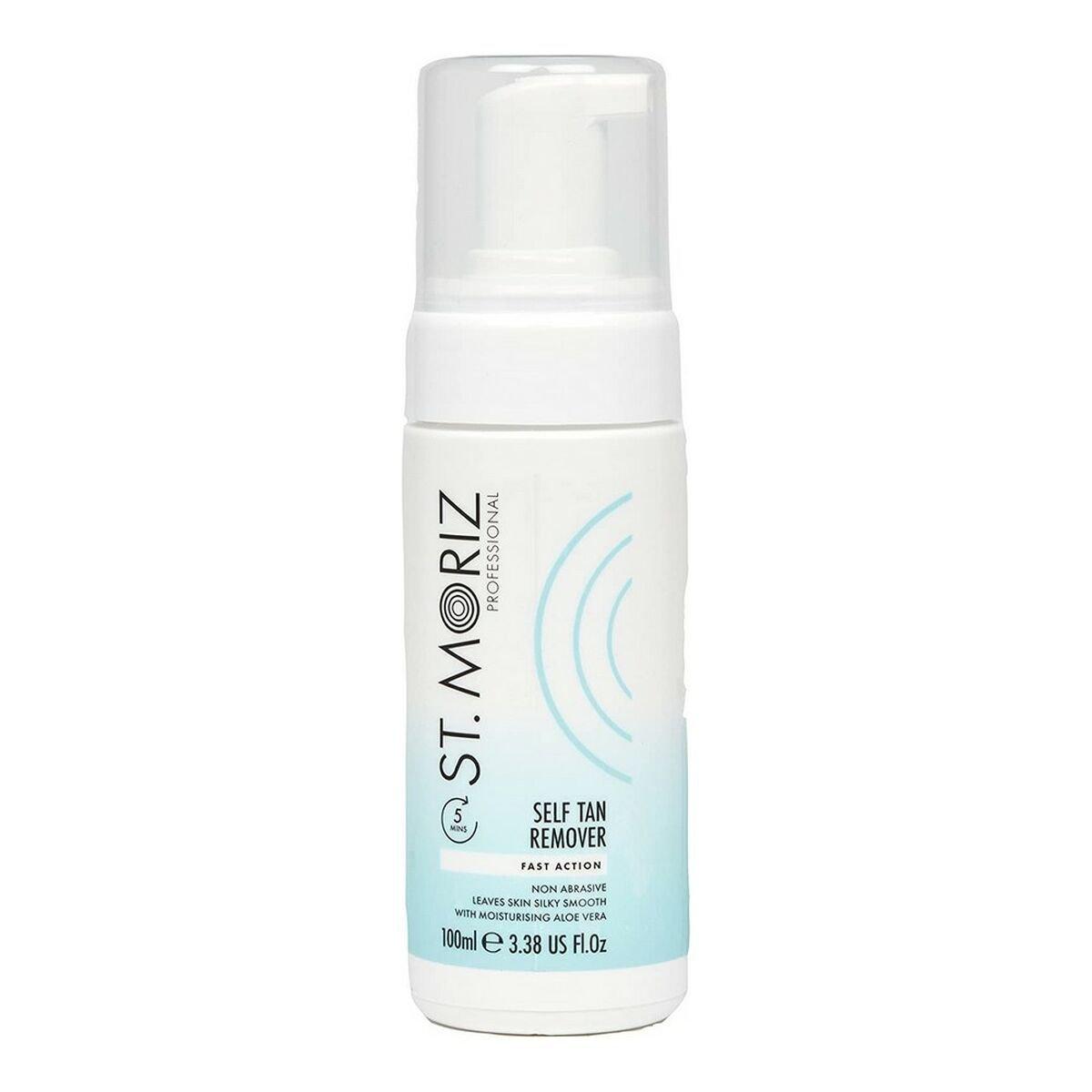 Mousse Limpiador St. Moriz Self Tan Remover 100 ml Bronceador Rápido
