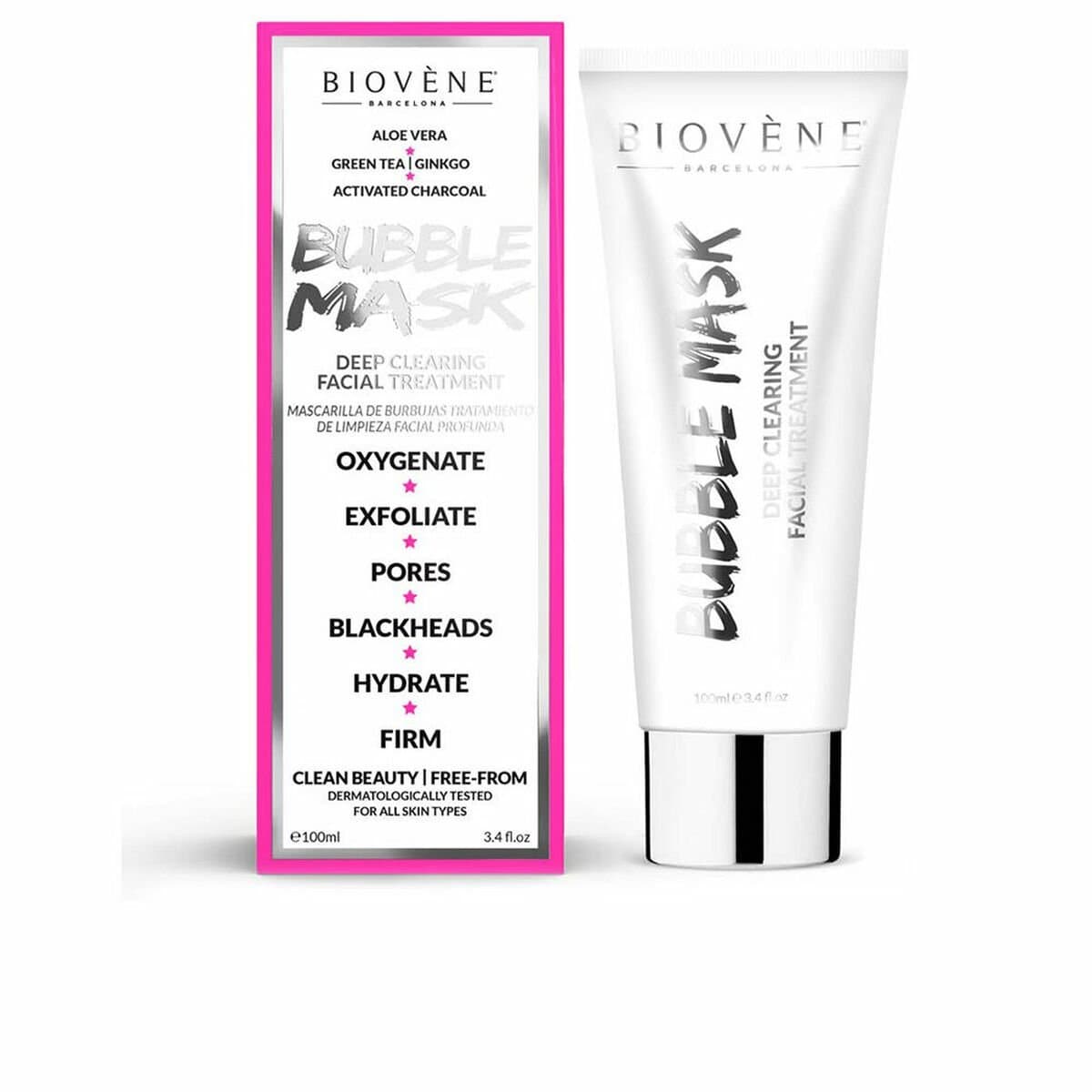 Mascarilla Facial Biovène Bubble Mask 100 ml