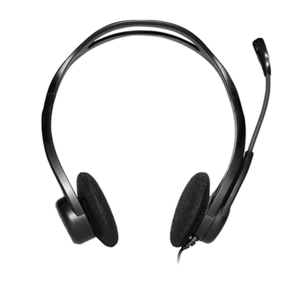 Auriculares con Micrófono Logitech 960 Negro