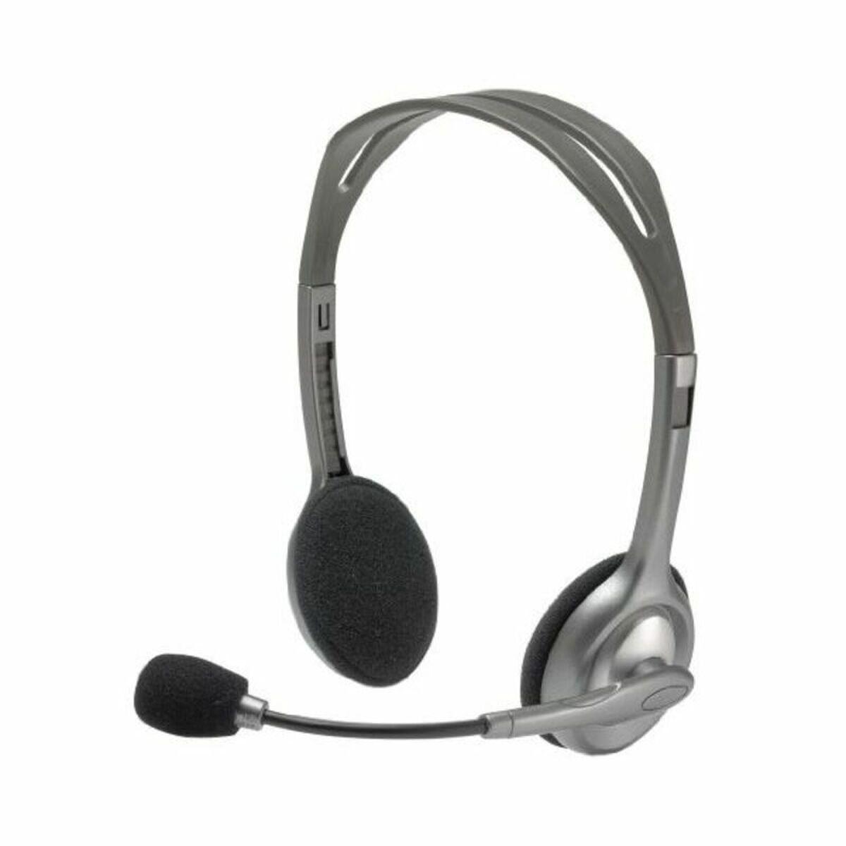 Auriculares con Micrófono Logitech 981-000271 2 x Jack 1,4 m
