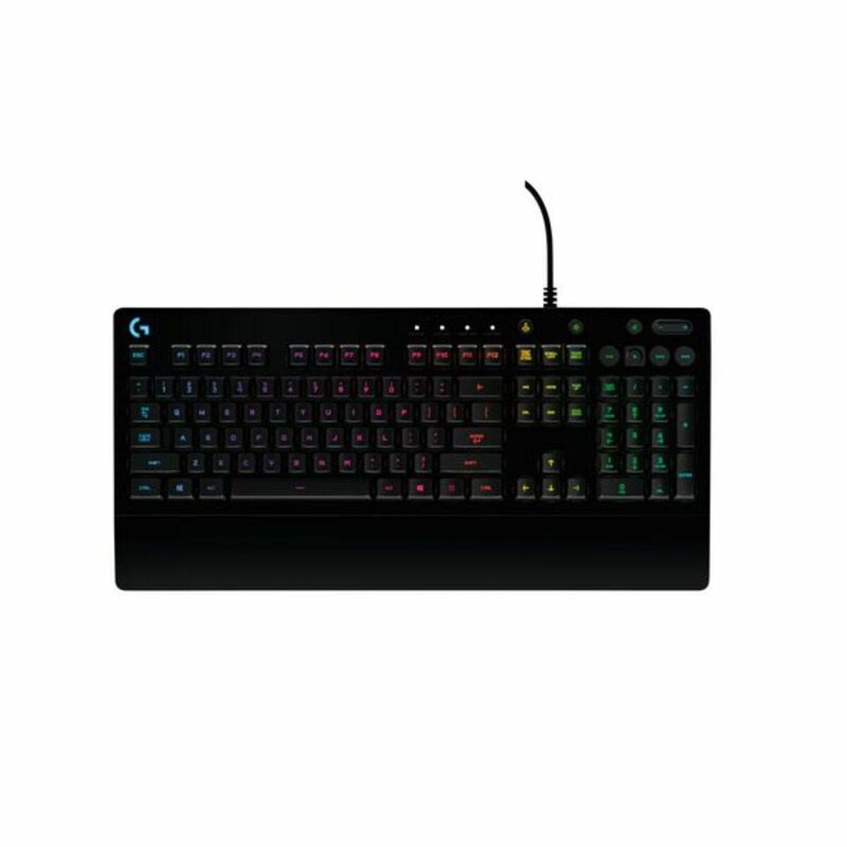 Teclado Gaming Logitech 920-008086 Negro QWERTY
