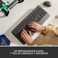 Teclado Inalámbrico Logitech 920-010917 Qwerty Español Negro Gris