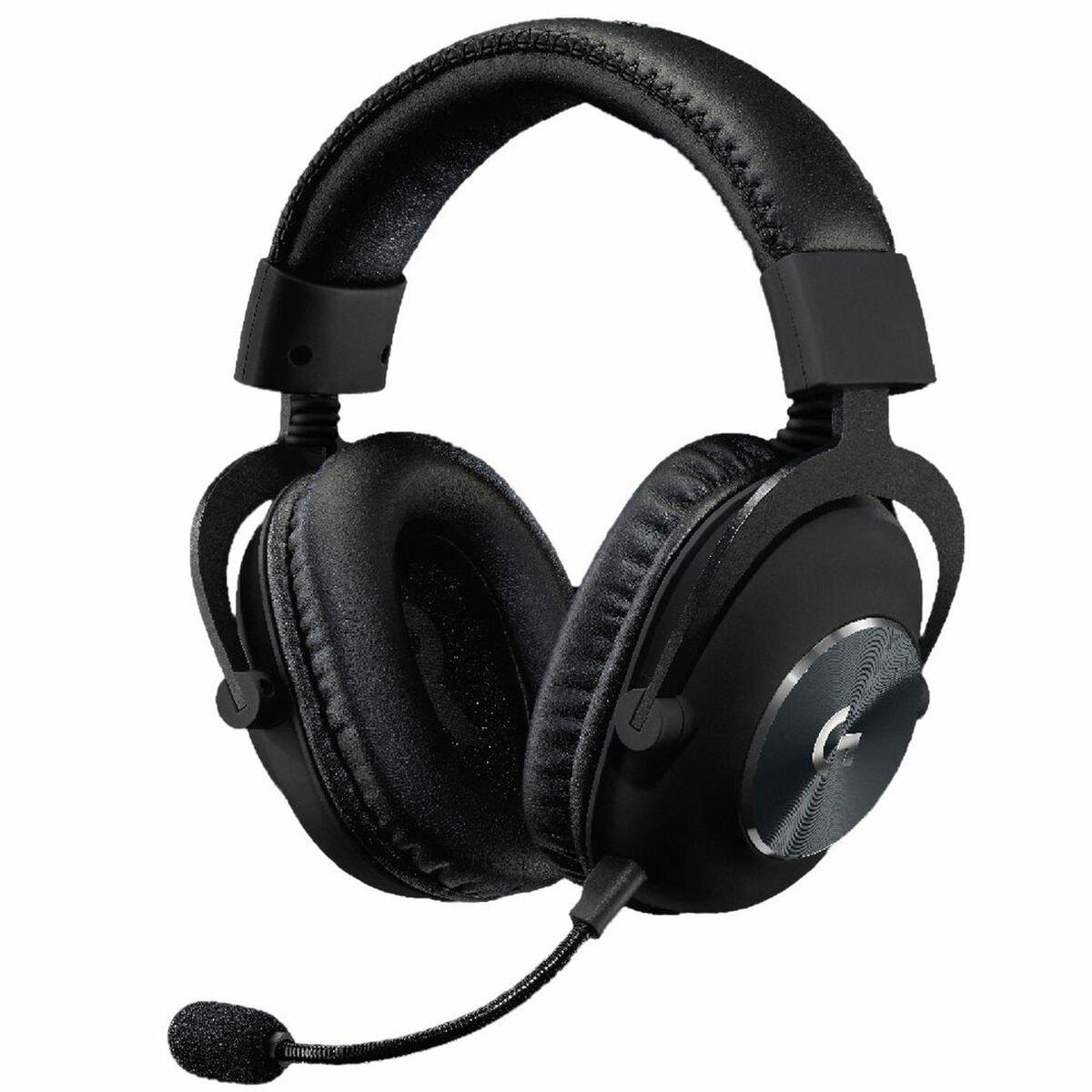 Auriculares con Micrófono Gaming Logitech 981-000907 Negro