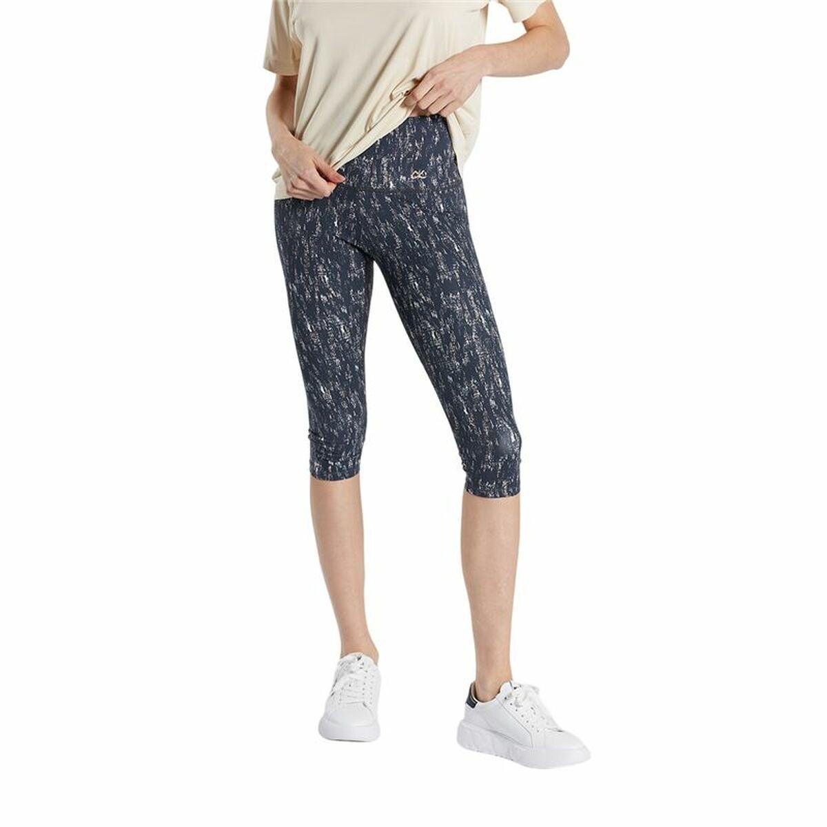 Mallas Deportivas de Mujer Ditchil Capri Vibrant Azul oscuro