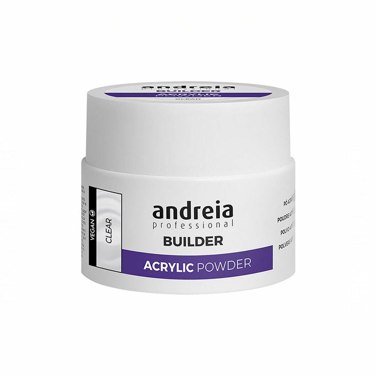 Esmalte de uñas en gel Professional Builder Acrylic Powder Andreia Professional Builder Clear (35 g)