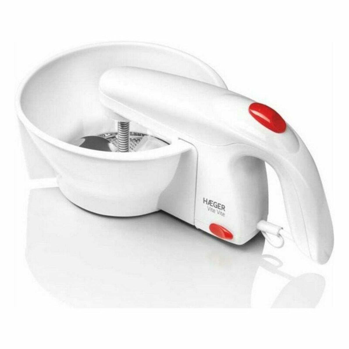 Pasapurés Haeger VM-25W.001A Blanco Acero Inoxidable Plástico