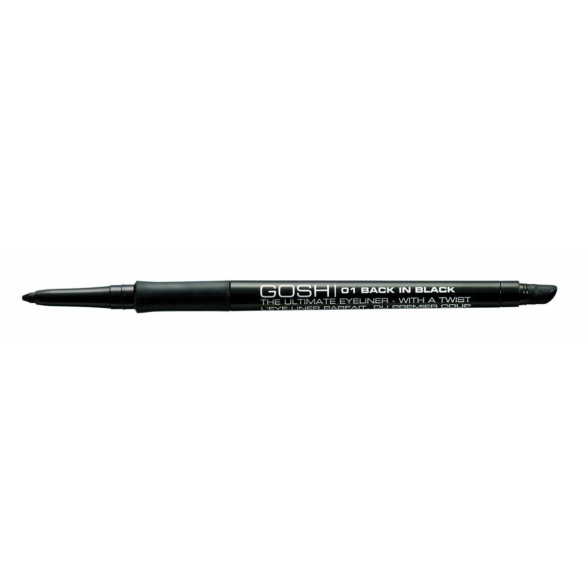 Eyeliner Gosh Copenhagen The Ultimate Eyeliner Negro Nº 01 Back in black 0,4 g