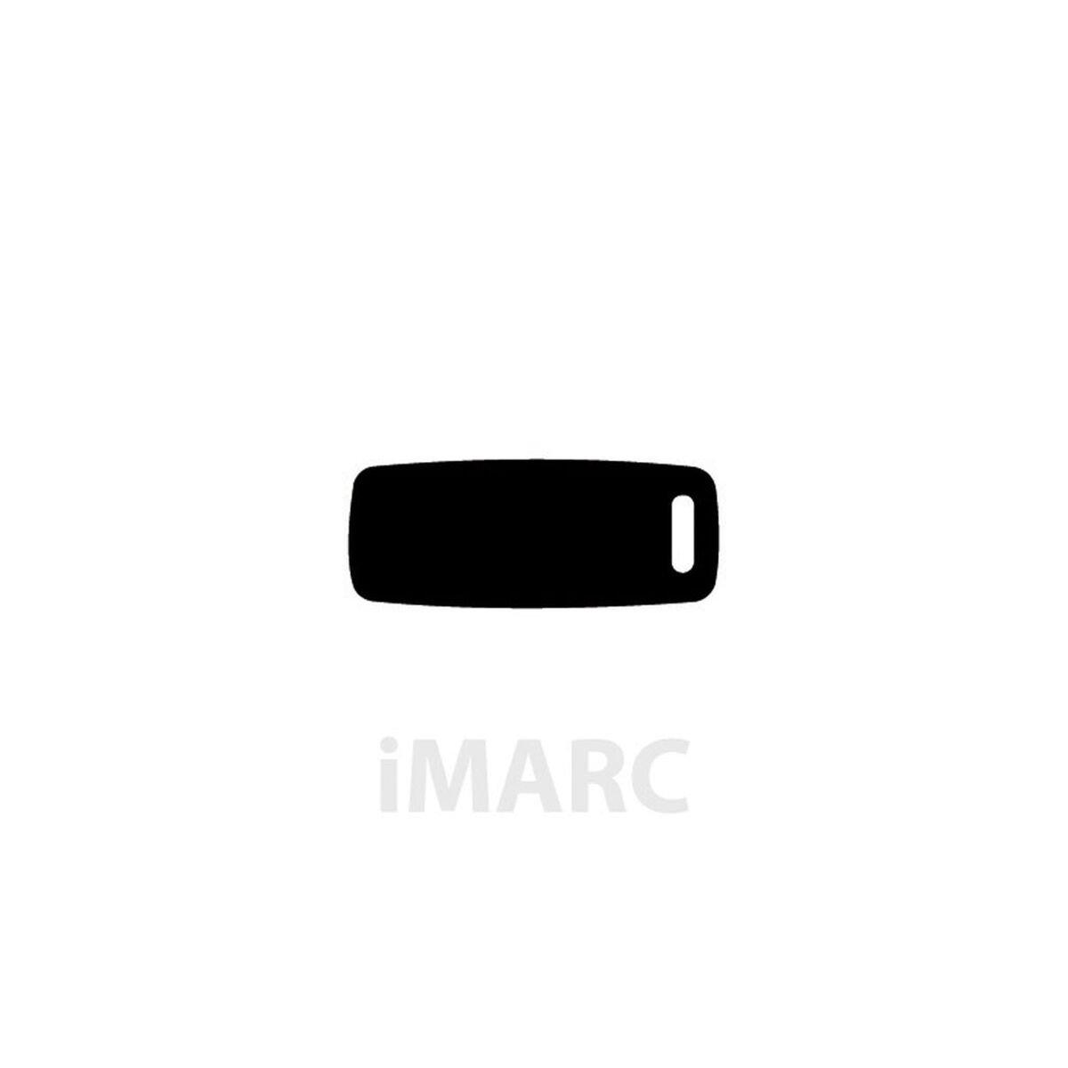 Placa identificativa para collar Imarc Baggage Negro