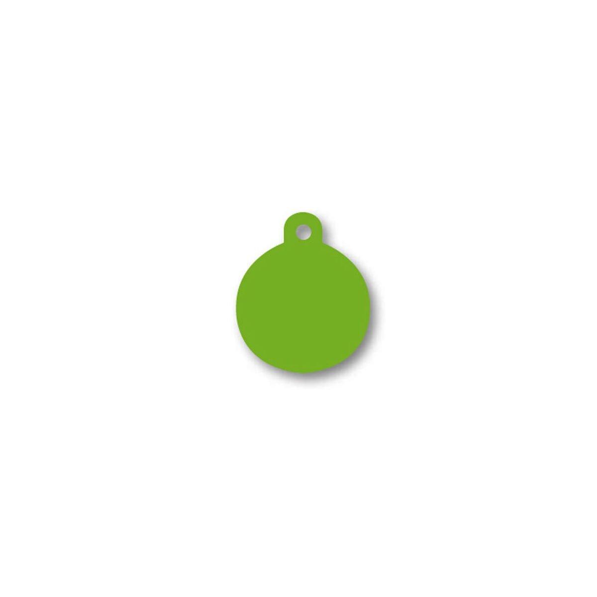 Placa identificativa para collar Imarc Circle Verde