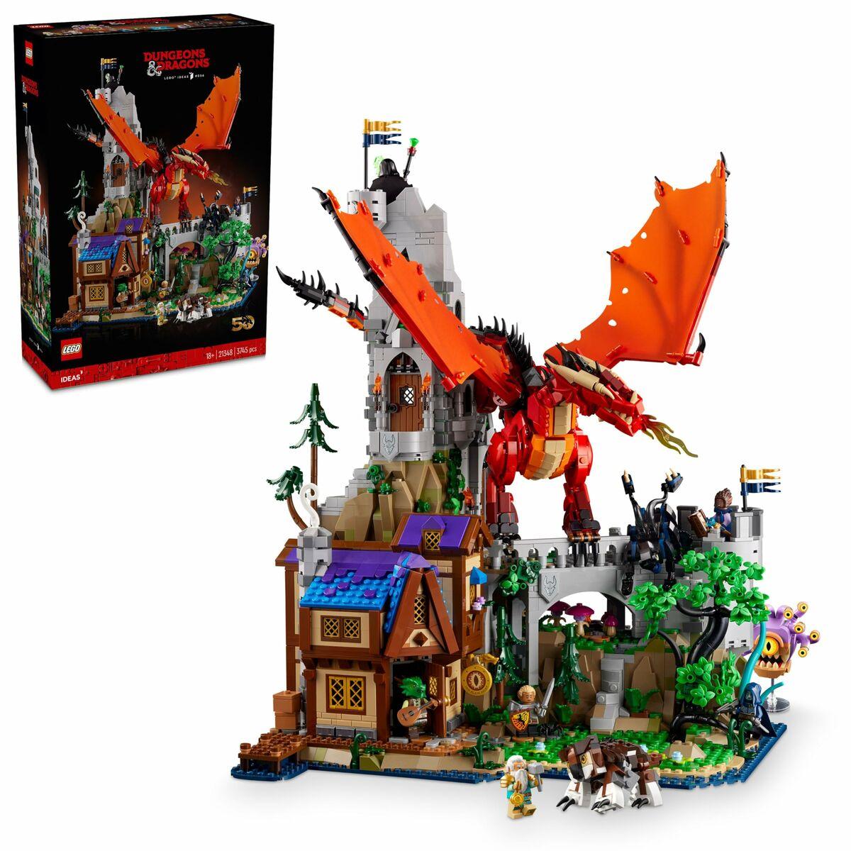 Juego de Construcción Lego Cuento del Dragón Rojo