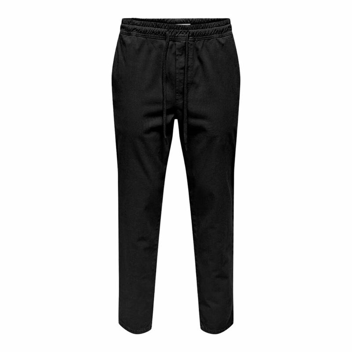 Pantalón de Chándal para Adultos Only & Sons Onslinus Taper 0183 Negro Hombre