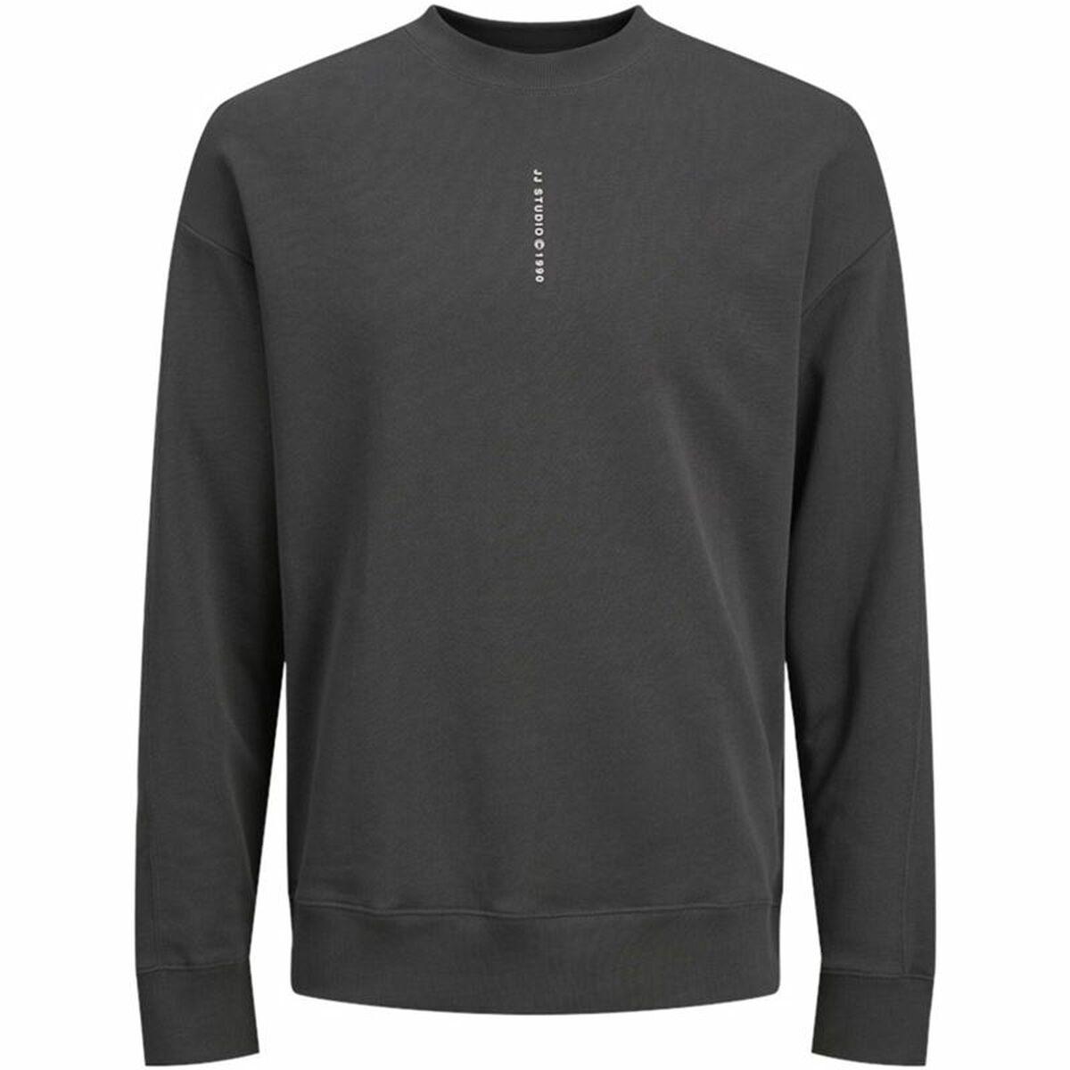 Sudadera sin Capucha Hombre Jack & Jones Jjmicah Negro