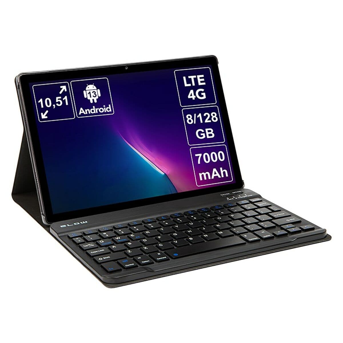 Tablet Blow Platinum TAB 11 10,5" Unisoc Tiger T618 8 GB RAM 128 GB Negro