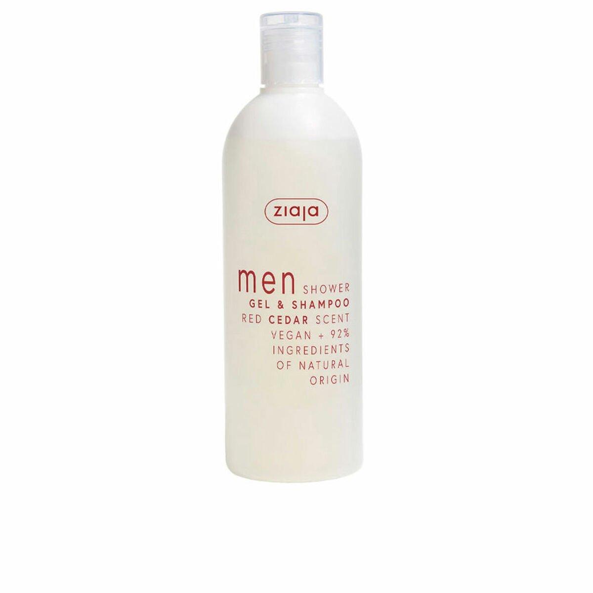 Gel y Champú 2 en 1 Ziaja Men 400 ml Hombre Cedro