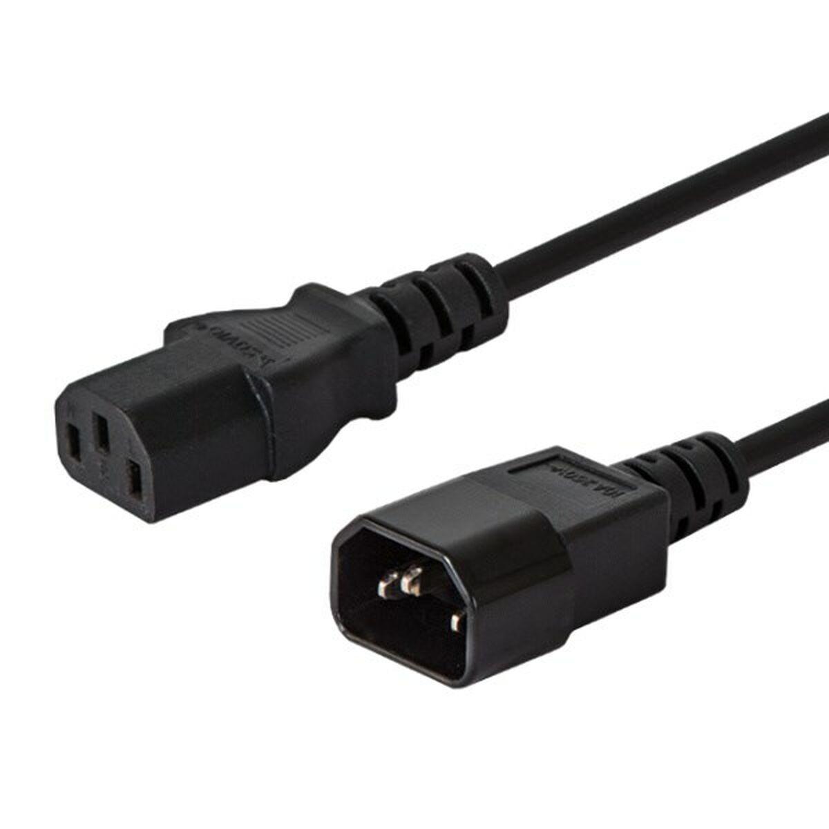 Cable de Alimentación Savio CL-99 Negro C13 C14 1,2 m