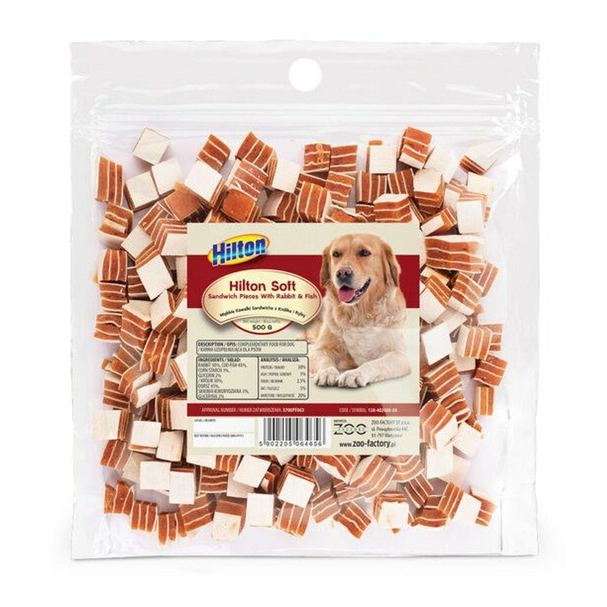 Snack para Perros Hilton Pescado Bacalao Conejo 500 g
