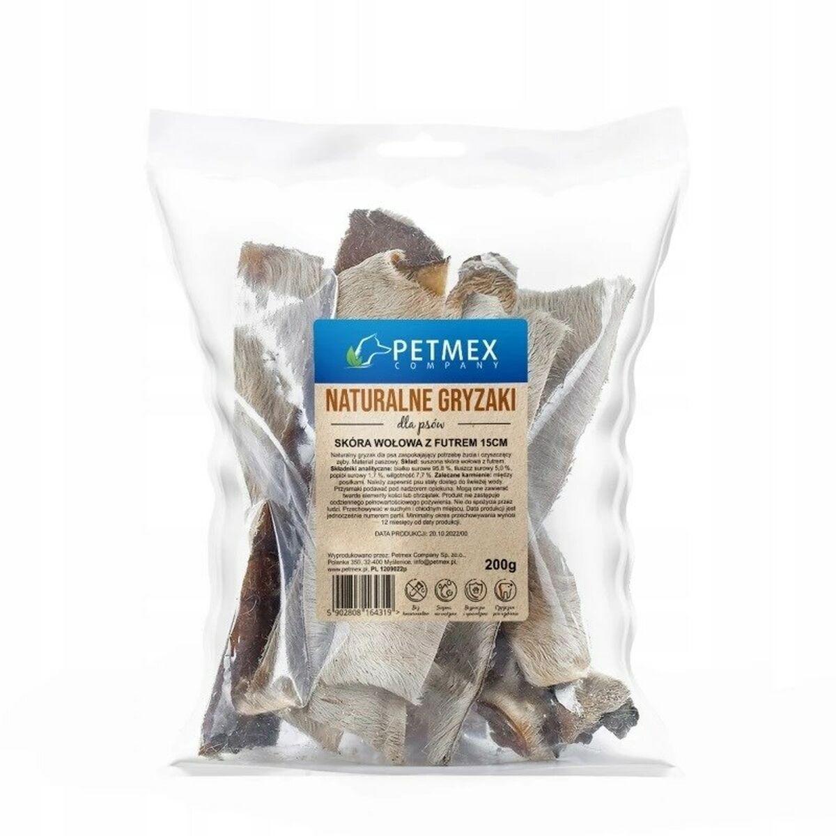 Snack para Perros Petmex Beefhide with Fur Carne de vacuno 200 g