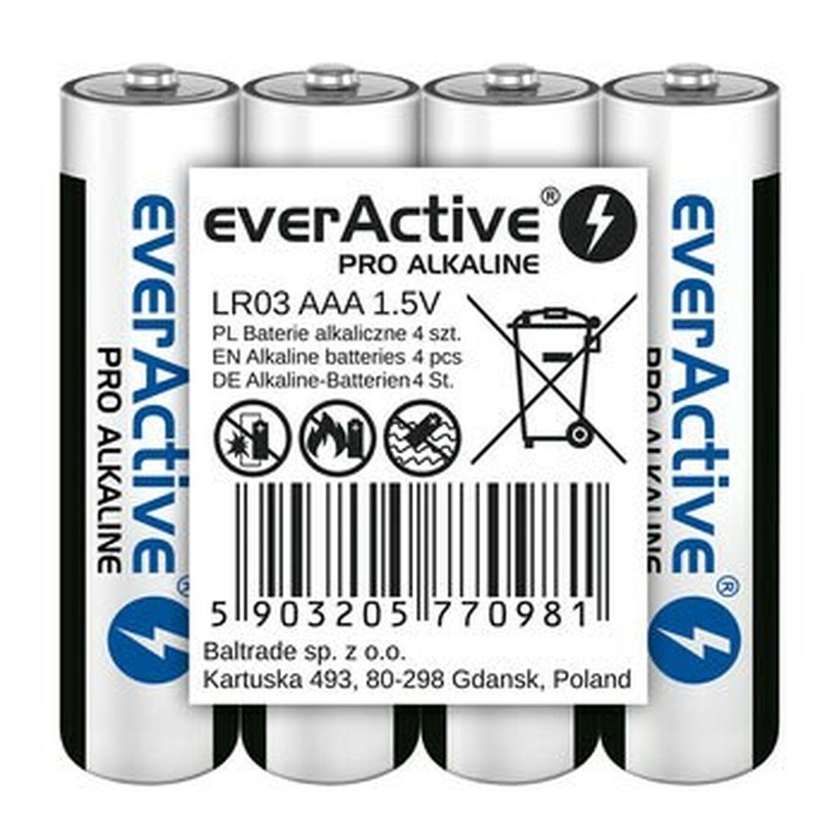 Pilas EverActive LR03 1,5 V (4 Unidades)