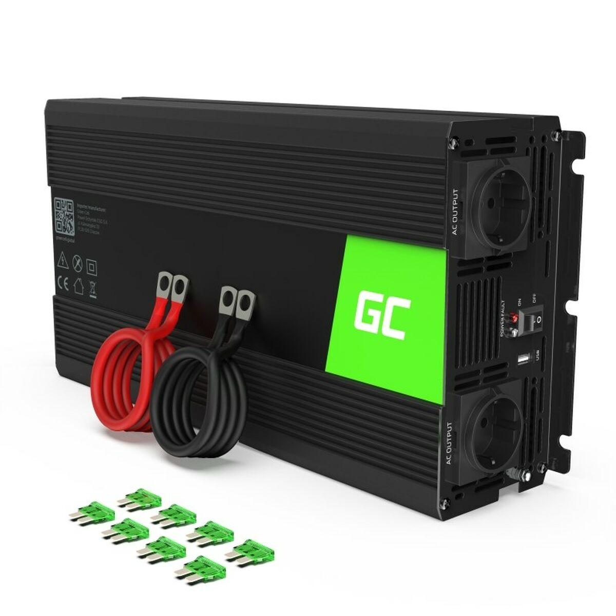 Adaptador de Corriente Green Cell INV19 1500 W 230 V 1 Pieza
