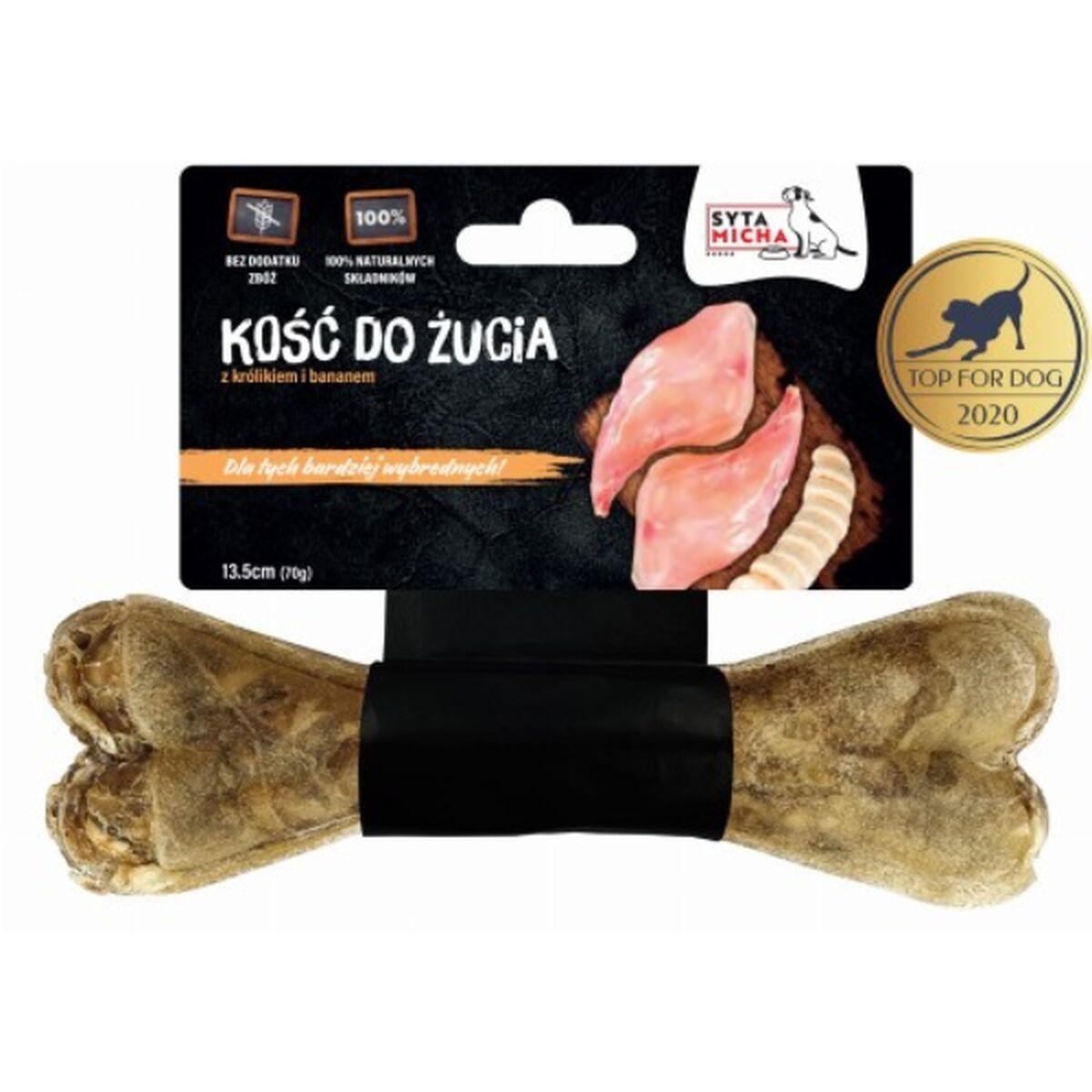 Snack para Perros SYTA MICHA Plátano Conejo 70 g