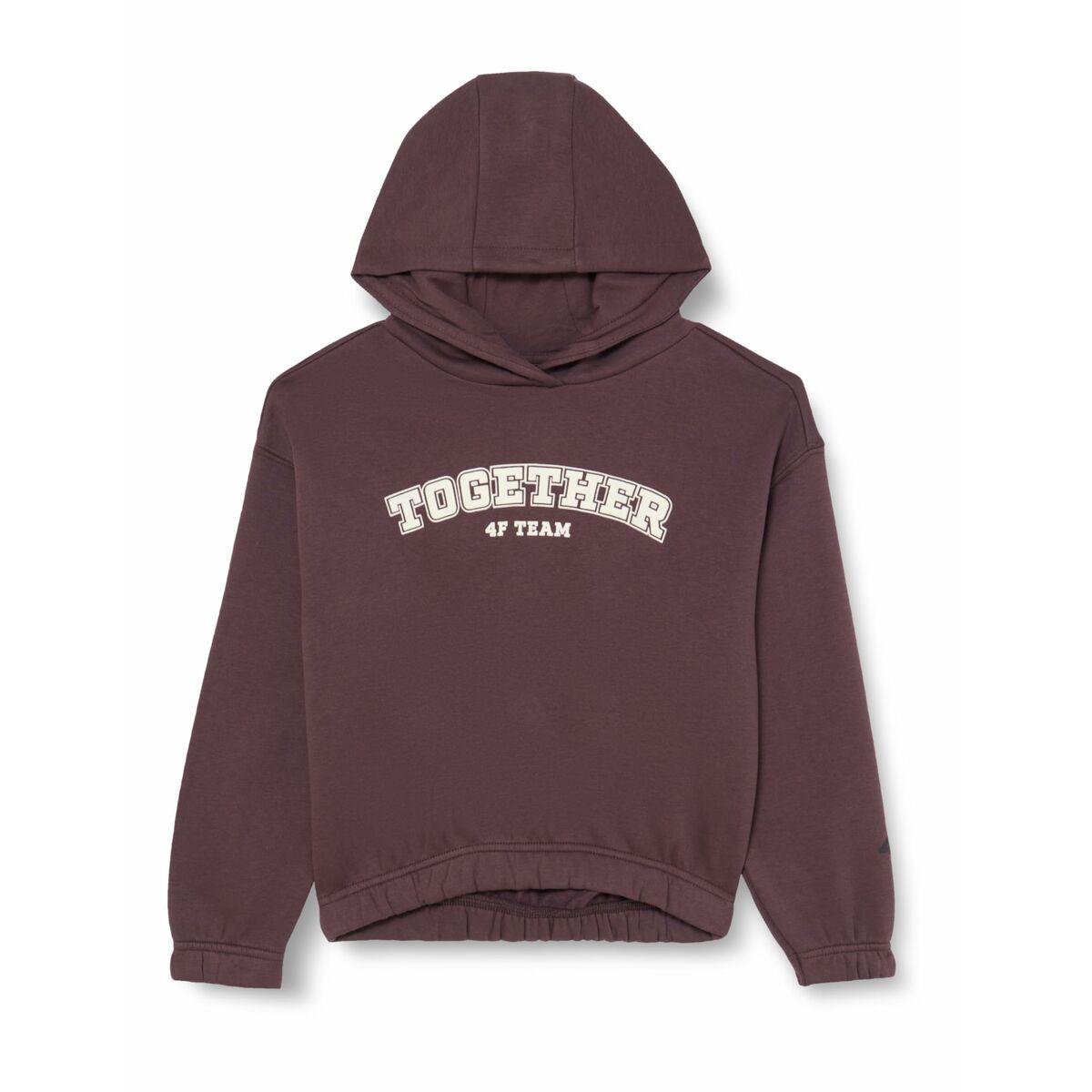 Sudadera con Capucha Niño 4F F639 Violeta