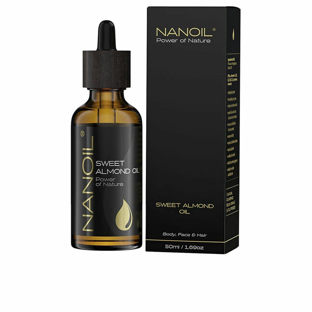 Aceite de Baño Nanoil Power Of Nature 50 ml Almendra Dulce