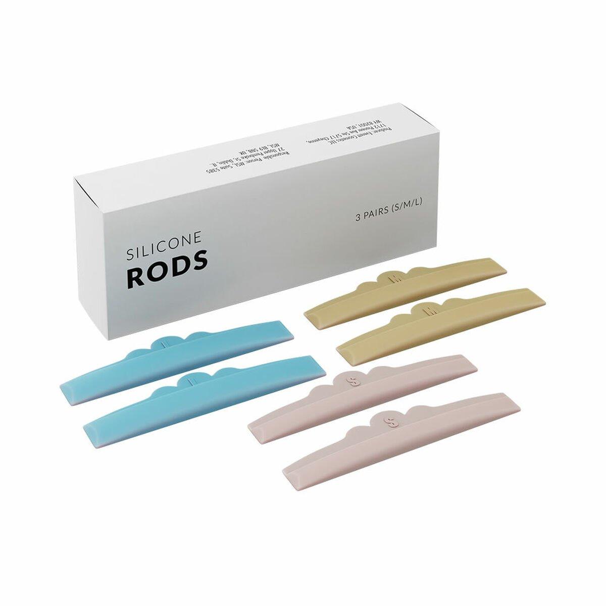 Moldes Nanolash LASH LIFT Silicona Pestañas 6 Piezas
