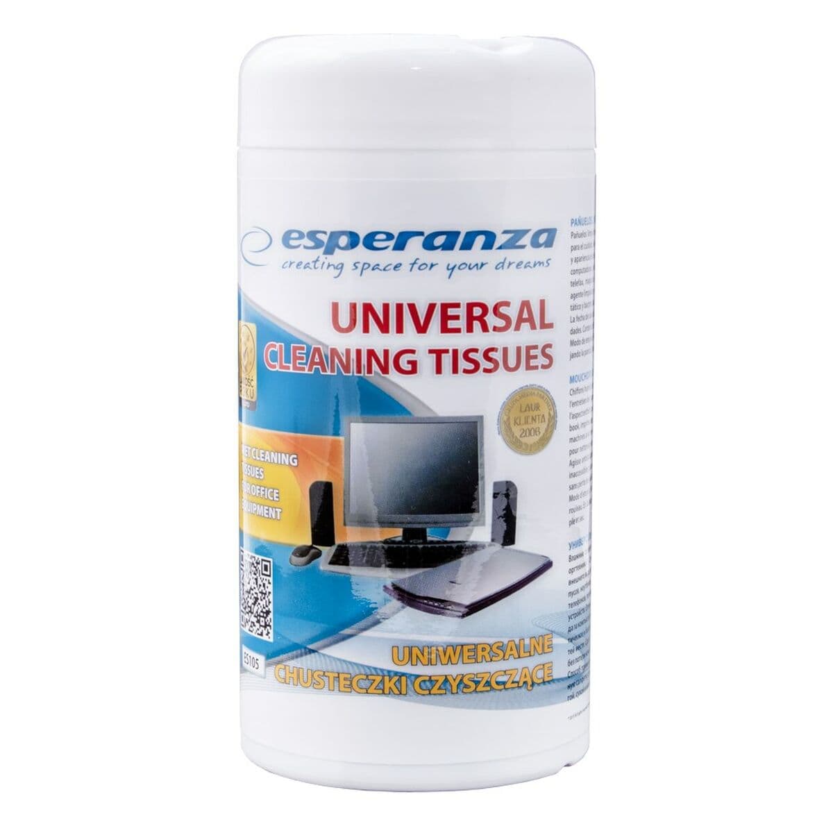 Toallitas Esperanza Universal 100 Unidades