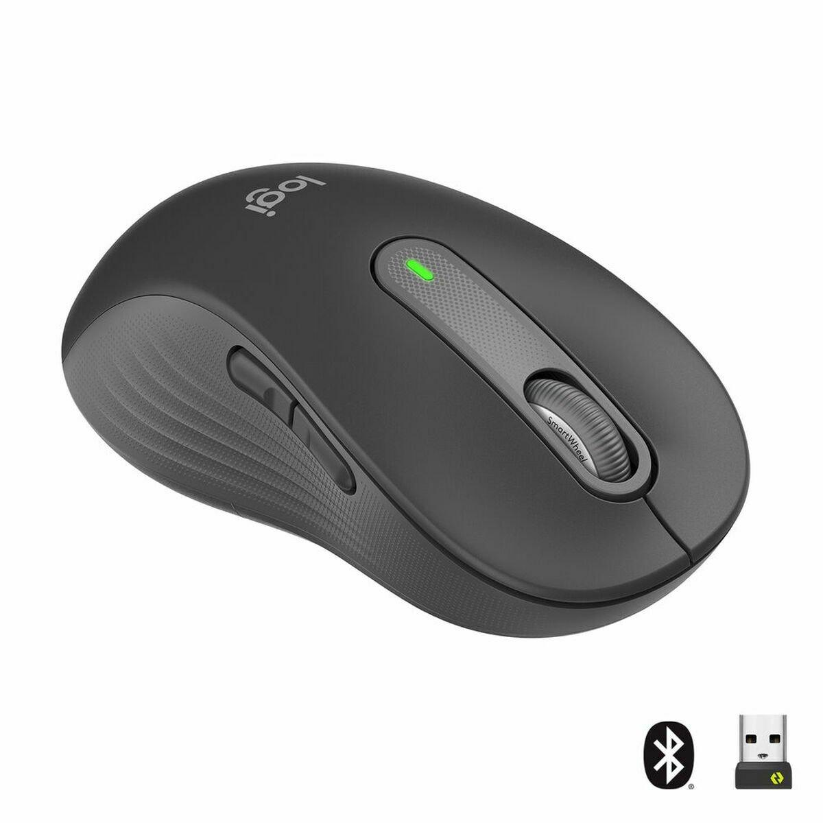 Ratón Inalámbrico Logitech 910-006239 Grafito Gris Gris oscuro