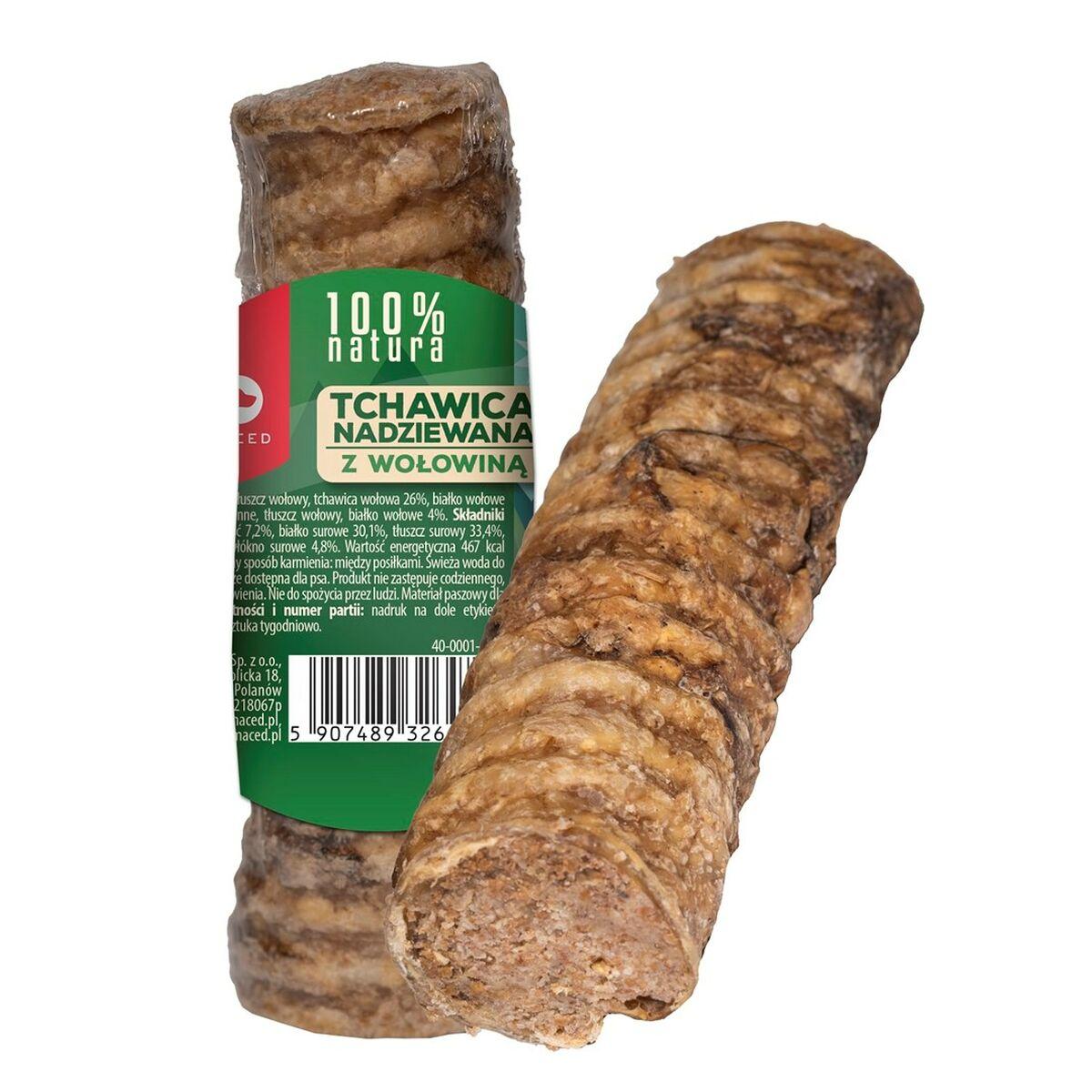 Snack para Perros Maced Trachea stuffed with beef Carne de vacuno