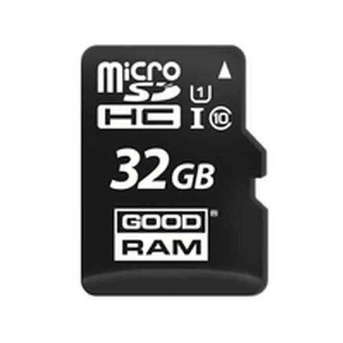 Tarjeta de Memoria Micro SD con Adaptador GoodRam M1AA-0320R12 UHS-I Clase 10 100 Mb/s 32 GB