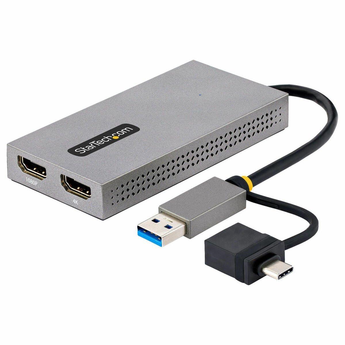 Adaptador USB 3.0 a HDMI Startech 107B-USB-HDMI Gris