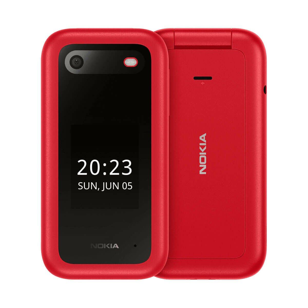 Teléfono Móvil Nokia 2660 Rojo