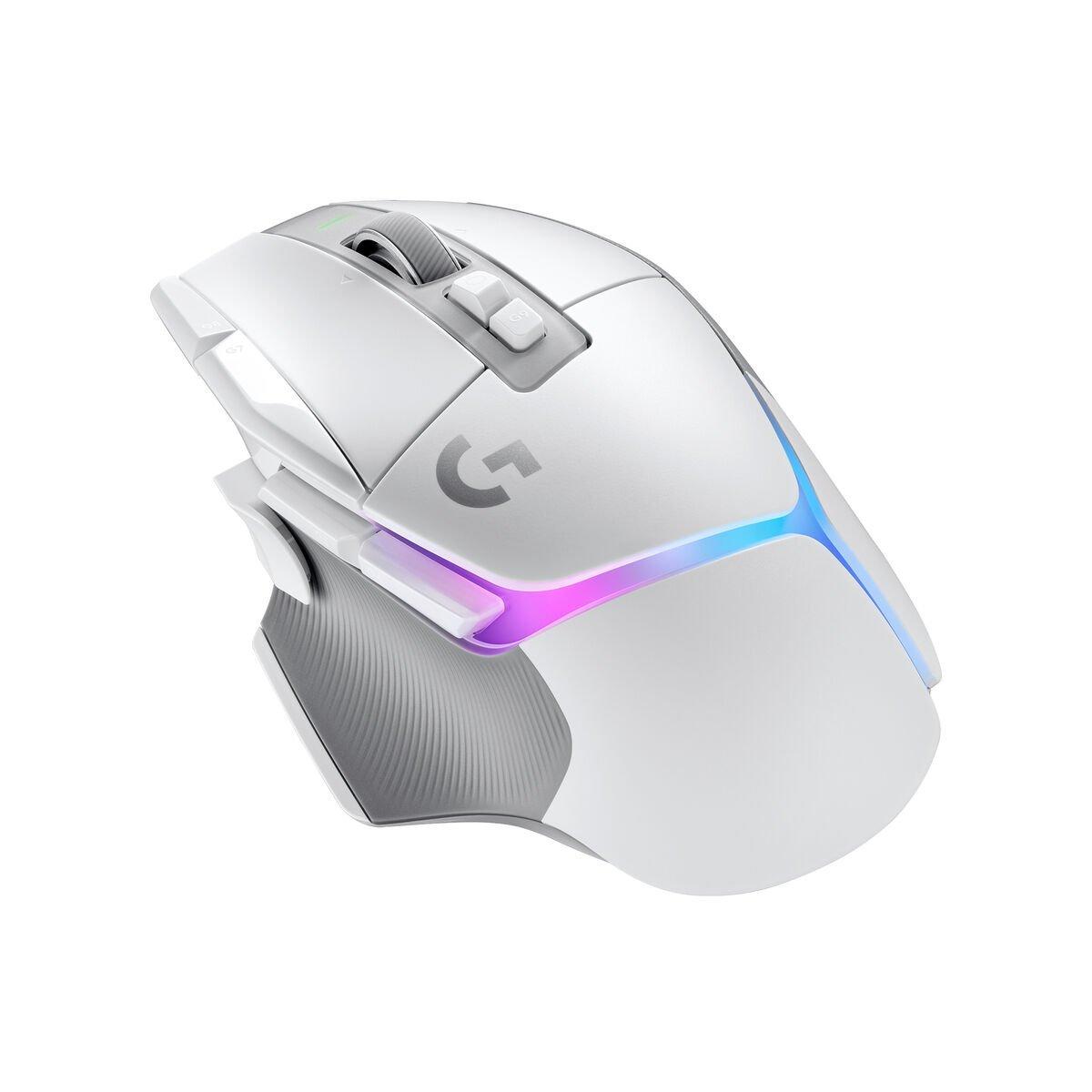Ratón Gaming Logitech G502 X Plus Blanco 25600 dpi