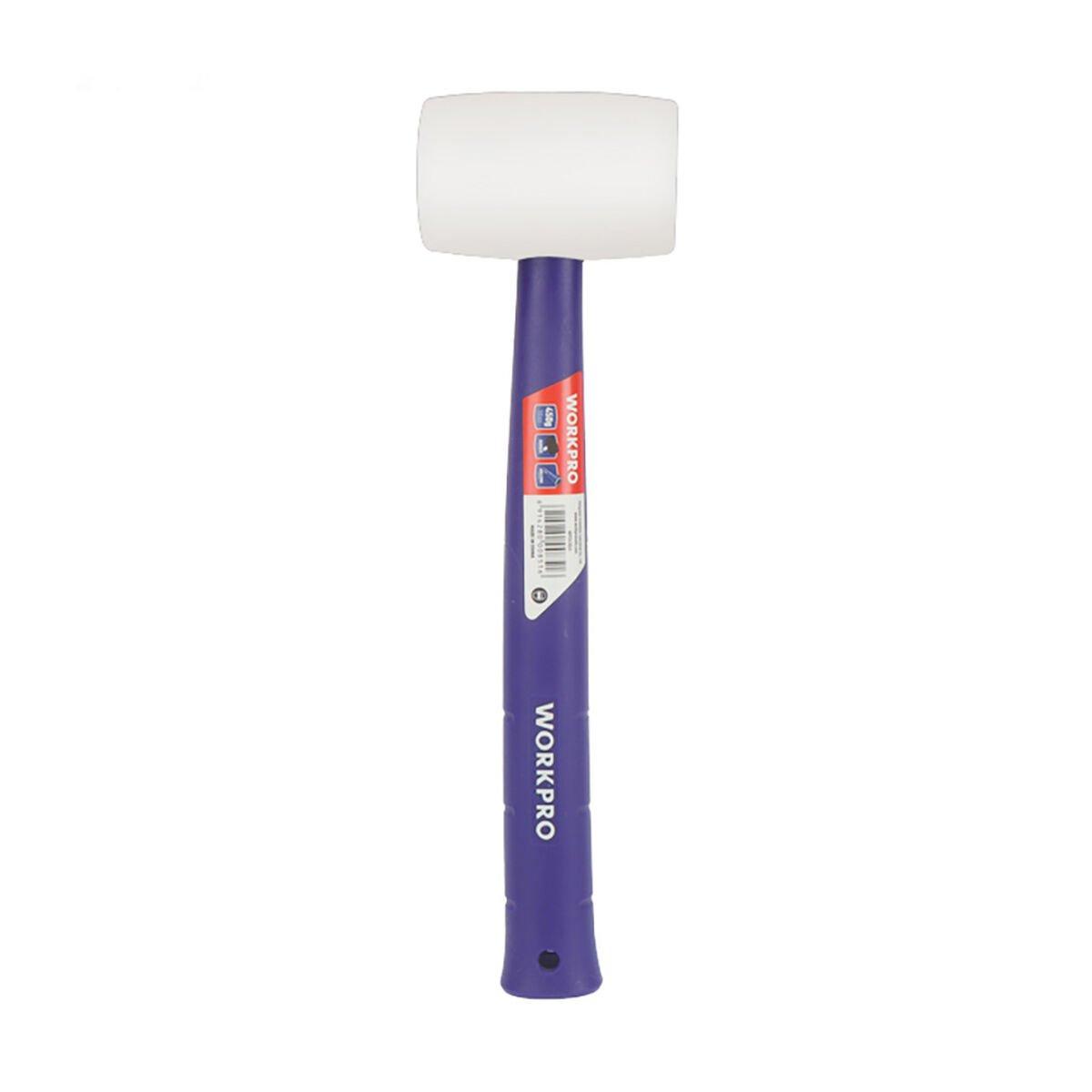 Maza de Goma Workpro Azul Blanco