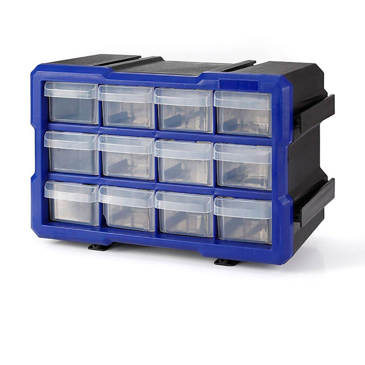 Cajonera para herramientas Workpro 12 cajones Apilable