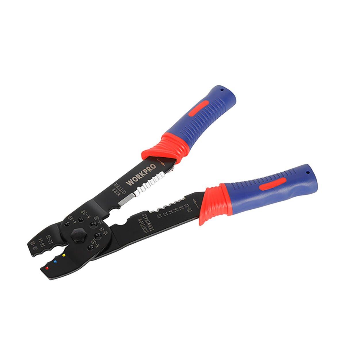 Alicates pelacables Workpro 20 cm