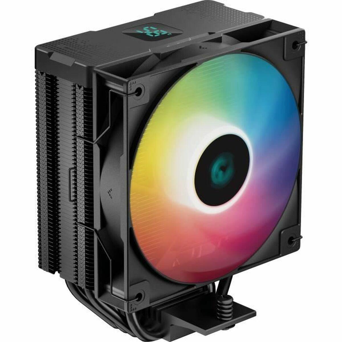 Ventilador de CPU DEEPCOOL AG400 Digital BK ARGB